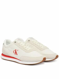 Sneakers Retro Runner Ess Mix Mat YM0YM01361 Beige