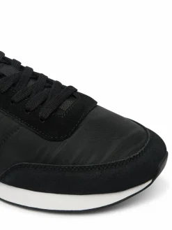 Sneakers Retro Runner Sock Laceup Mix YM0YM01414 Nero