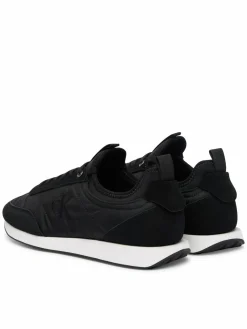 Sneakers Retro Runner Sock Laceup Mix YM0YM01414 Nero