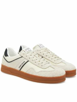 Sneakers The Greenwich Mix Media EM0EM01606 Beige