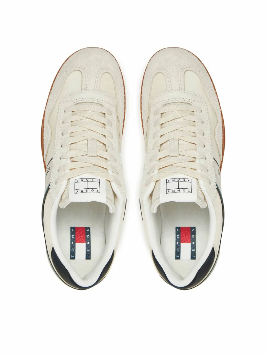 Sneakers The Greenwich Mix Media EM0EM01606 Beige