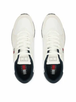 Sneakers Tjm Eva Runner Leather EM0EM01649 Bianco