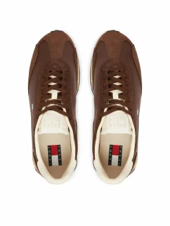 Sneakers Tjm Retro Runner Archive Mix Mat EM0EM01763 Marrone