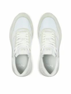 Sneakers Trevor Mixed-Media Trainer 42F4TRFS7D Bianco