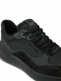 Sneakers Trevor Mixed-Media Trainer 42F4TRFS7D Nero