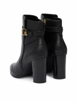 Stivaletti Brooke II Calfskin Bootie Heel 802974475004 Nero