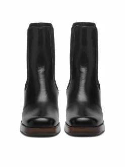 Stivaletti C-27740PE-PLATEAU Nero