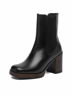 Stivaletti C-27740PE-PLATEAU Nero