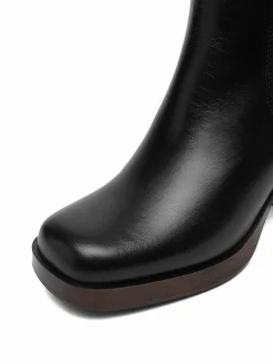 Stivaletti C-27740PE-PLATEAU Nero