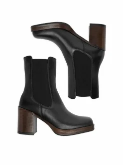 Stivaletti C-27740PE-PLATEAU Nero