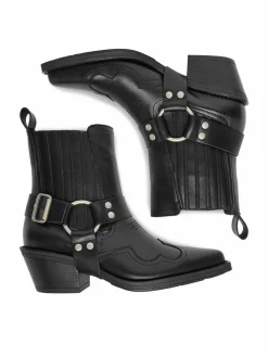 Stivali texani EO-BAILE-07100-25 Nero