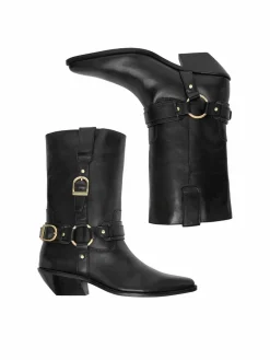 Stivali texani EO-CELINE-121862 Nero