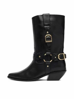 Stivali texani EO-CELINE-121862 Nero