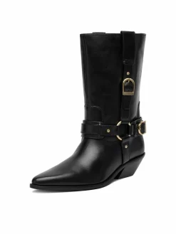 Stivali texani EO-CELINE-121862 Nero